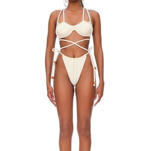 NWT Andrea Iyamah Lani Bikini Set